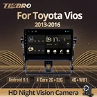 Автомагнитола TIEBRO, 2Din, Android 2013, для Toyota Vios 2014, 2016, 2015, GPS-навигация, автомобильный мультимедийный плеер, автомобильный стерео, без DVD, 2DIN