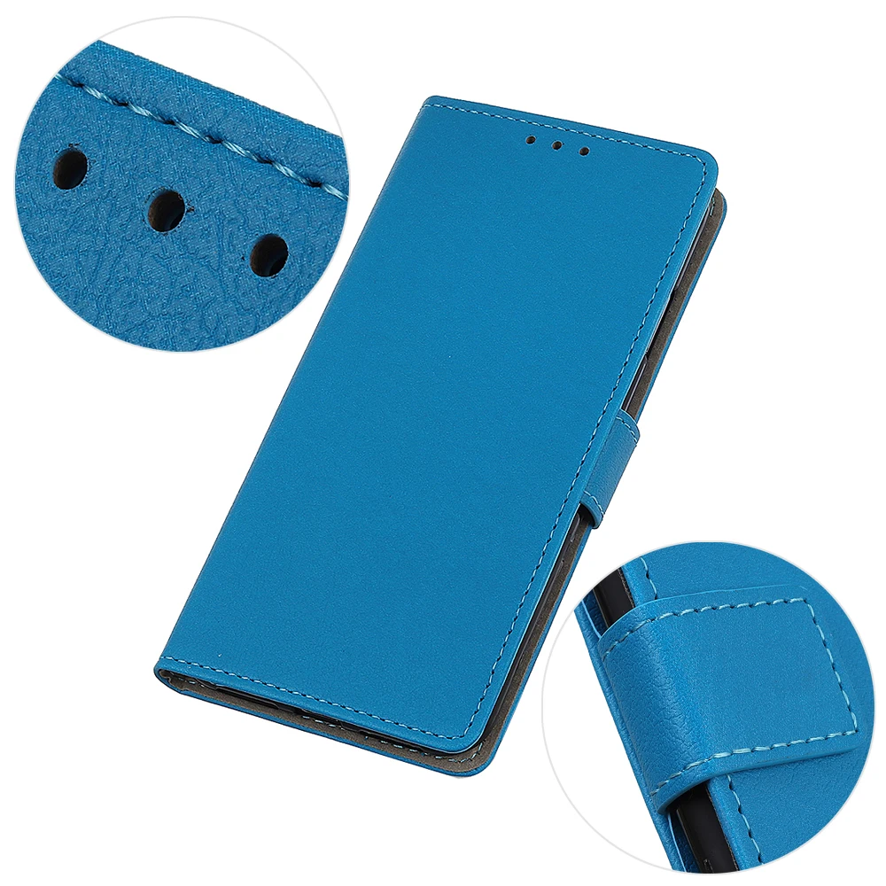 Для zte Blade V10 Vita защитный чехол из искусственной кожи складной Стенд ударопрочный