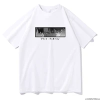japanese anime attack on titan t shirt cuper cool ackerwowomen eyes pattern short sleeve casual loose t shirt