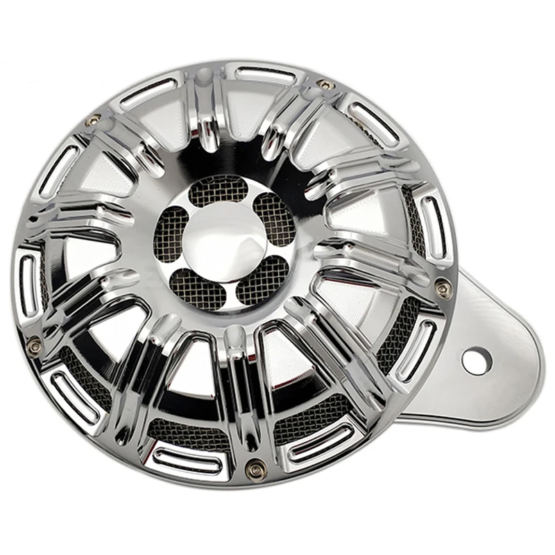 Хромированные аксессуары для мотоциклов рог мото слот громкий динамик Harley 91 up Big