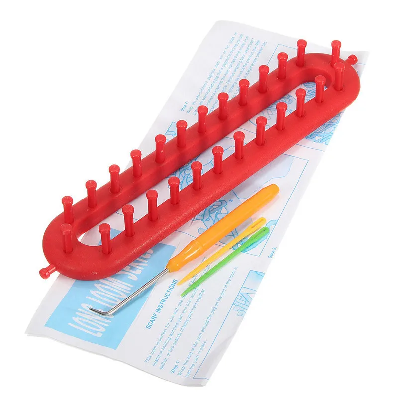 Набор для вязания 4 размера ткацкий станок набор Больших Прямоугольных свитеров