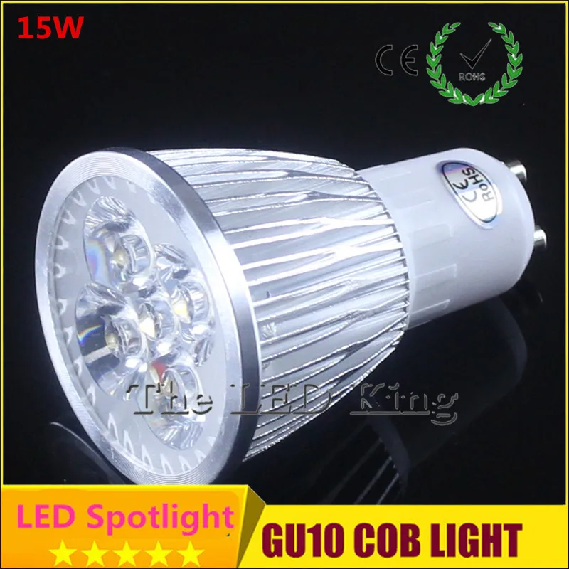 1 шт. диммисветодиодный светодиодная лампа GU10 15 вт 85 265 в|gu 10|led bulb 15wled |