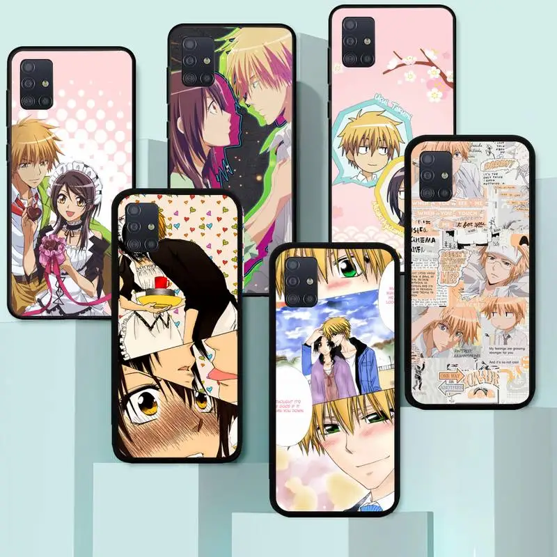 

Anime Maid sama kaichou wa Phone Case For Samsung A71 A80 A91 A01 A02 A11 A12 A21 A31 A32 A20E Cover Coque