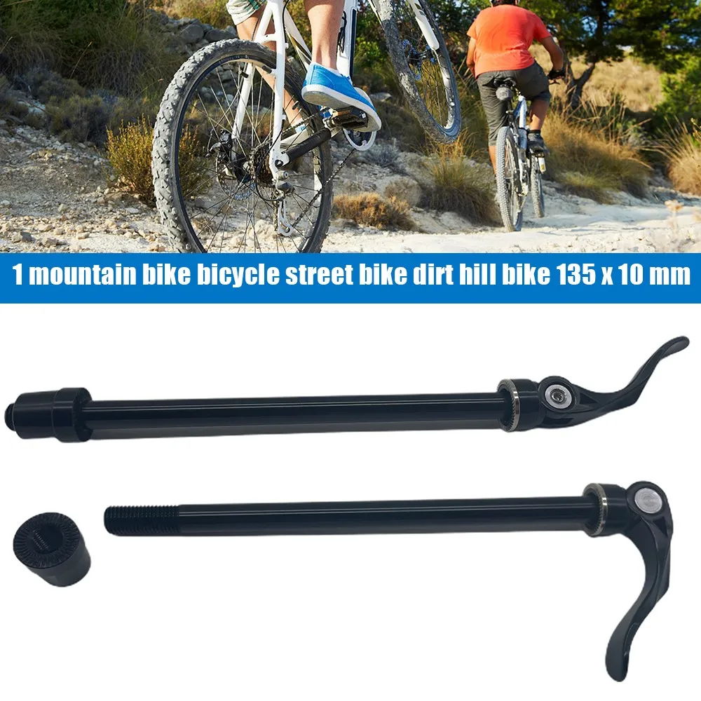 

Велосипедные сквозные быстросъемные шпажки 135X10 мм, алюминиевый сплав, мини-цикл, задняя сквозная ось для дорожного велосипеда, MTB, легкий BMX