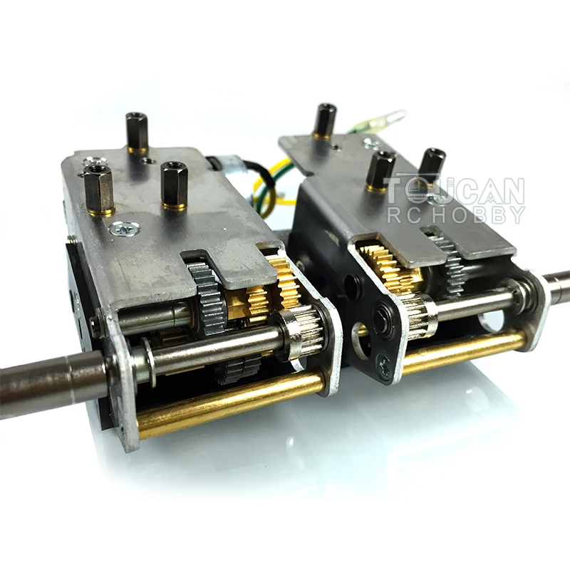 

US Stock RC Tank Model German Tiger I Gearbox MBT Battle Tank Barrel Recoil For 1/16 TAMIYA 56010 TH18000-SMT5