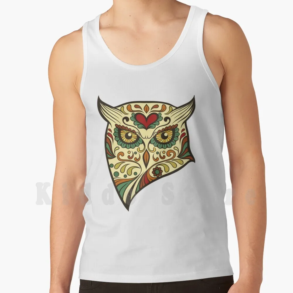 

Майка без рукавов с совами, красивая, забавная, для путешествий, с совами, сараверами, совами, ночью, влюбленными совами