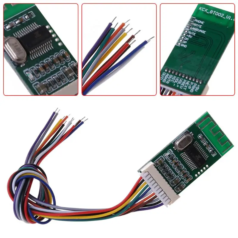 

KCX BT002 Bluetooth 4.2 Receiver Module Wireless Circuit Board Stereo