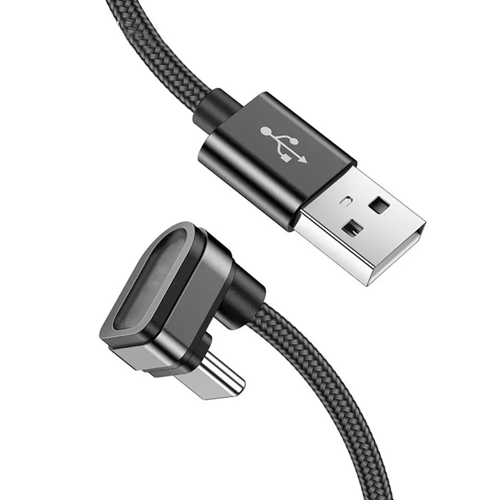 

2.4A USB Cable For HUAWEI XIAOMI SAMSUNG Oneplus 180Angle Phones For All Charging Mobile Suitable Fast Interface With Type O7U1