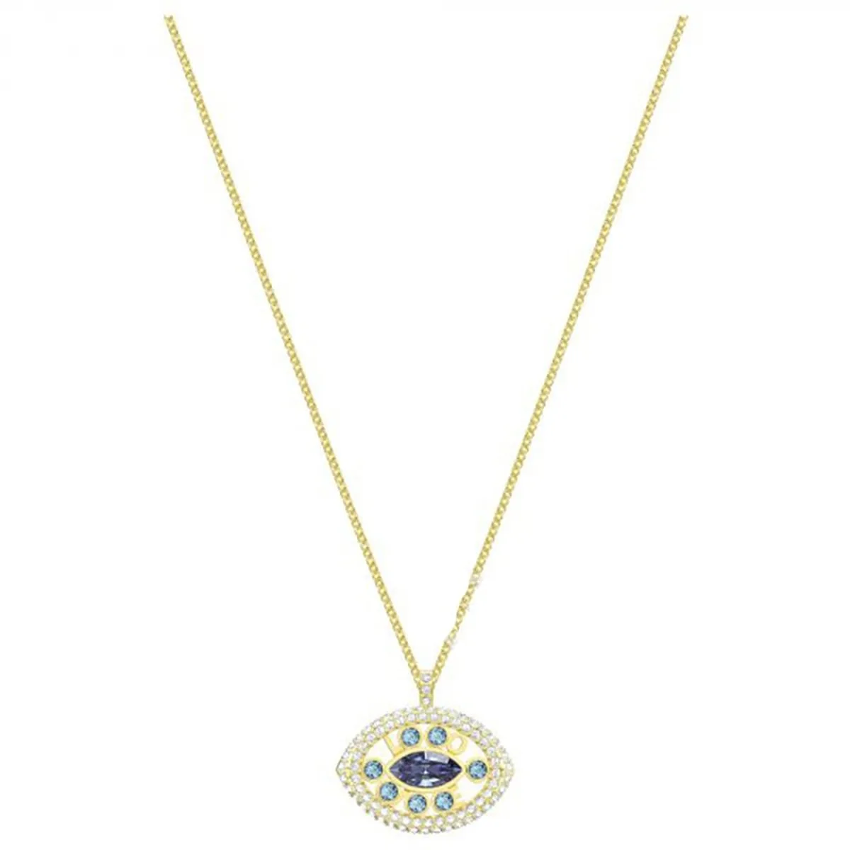 

2020 fashion jewelry swa1: 1 beautiful lucky evil eye lady Charm Necklace Free Delivery