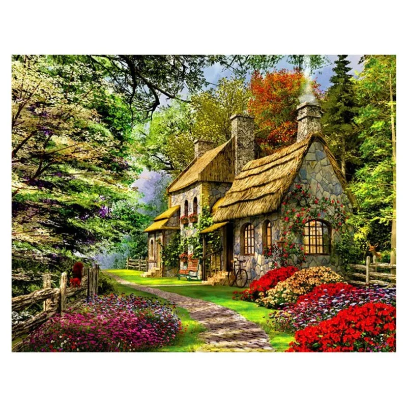 Наклейки на стену полностью покрытые алмазами 5D сделай сам алмазная живопись