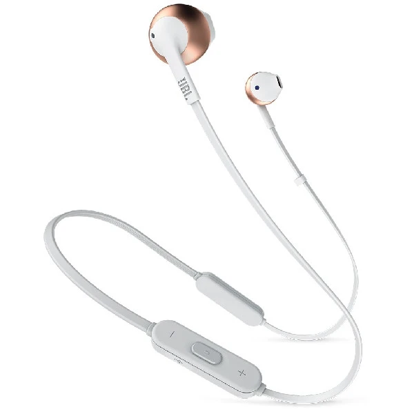 Вставные наушники JBL Tune T 205 BT розовое золото JBLT BTRGD|Наушники и гарнитуры| |