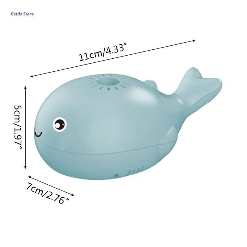 

Mini Whale Fan Leafless Suspension Ball Summer Cooling Handheld Fan Educational Kids Toy Develop Hands-on Ability
