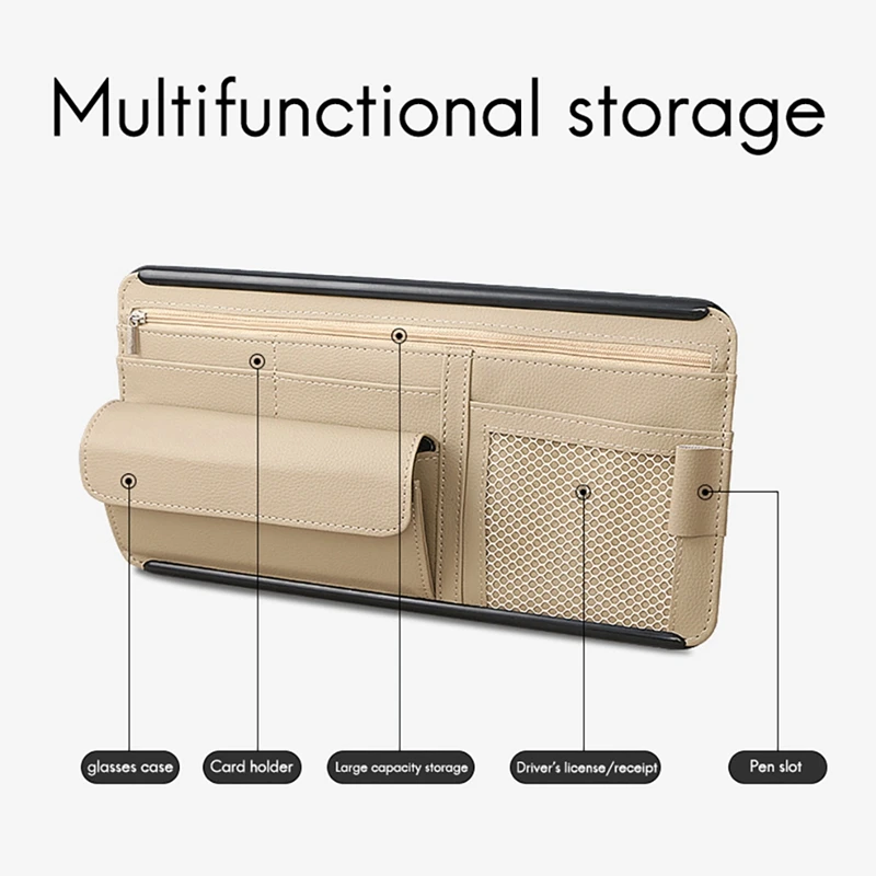 Автомобильный солнцезащитный козырек Органайзер аксессуары для автомобильного