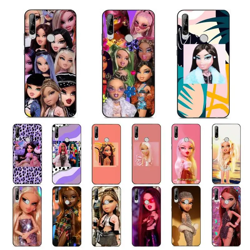 

YNDFCNB New Bratz Fashion Doll Phone Case for Huawei Y 6 9 7 5 8s prime 2019 2018 enjoy 7 plus
