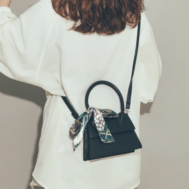 2021 Luxury Handbags Mini Women Bags Designer Silk Scarf Crossbady for PU Leather Shoulder Bag Tote Clutch | Багаж и сумки