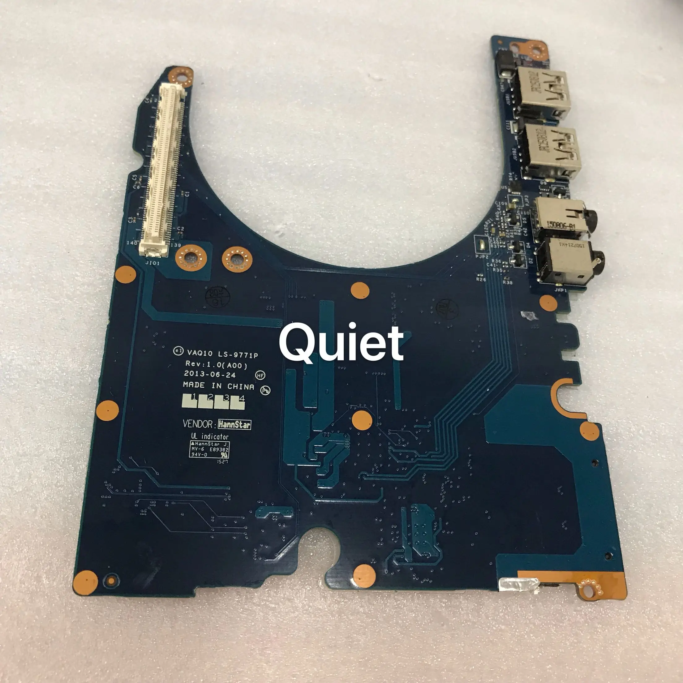 Для Dell Precision M4800 USB Audio Board JR8JJ 0JR8JJ LS 9771P cn 100% хорошо работает|Аксессуары для
