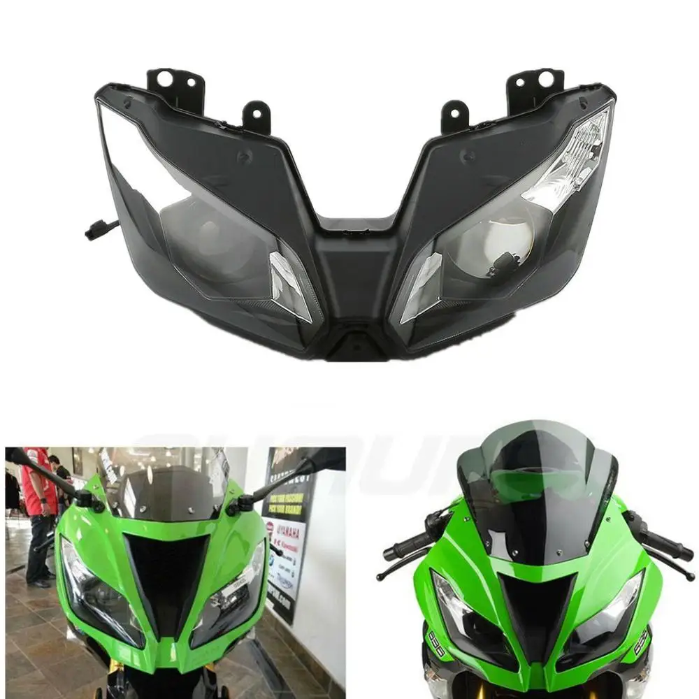 Передняя фара для мотоцикла передняя в сборе KAWASAKI Ninja ZX 6R ZX6R ZX636 2013 2016 2014 2015| |