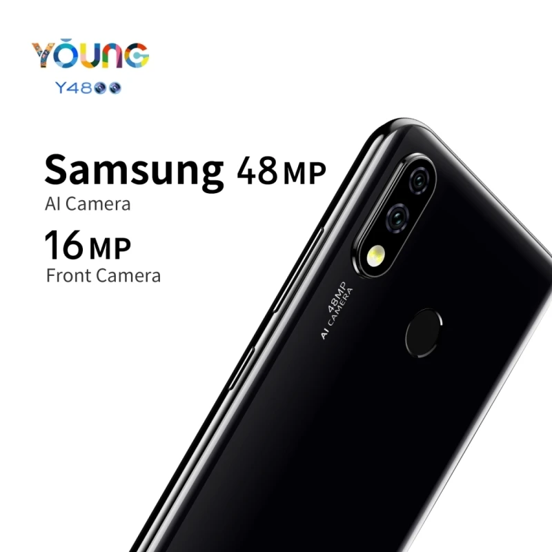 OUKITEL Y4800 смартфон 6 3 &quotFHD + 19 5: 9 Android 0 Восьмиядерный 6G 128G двойной 4G отпечаток пальца