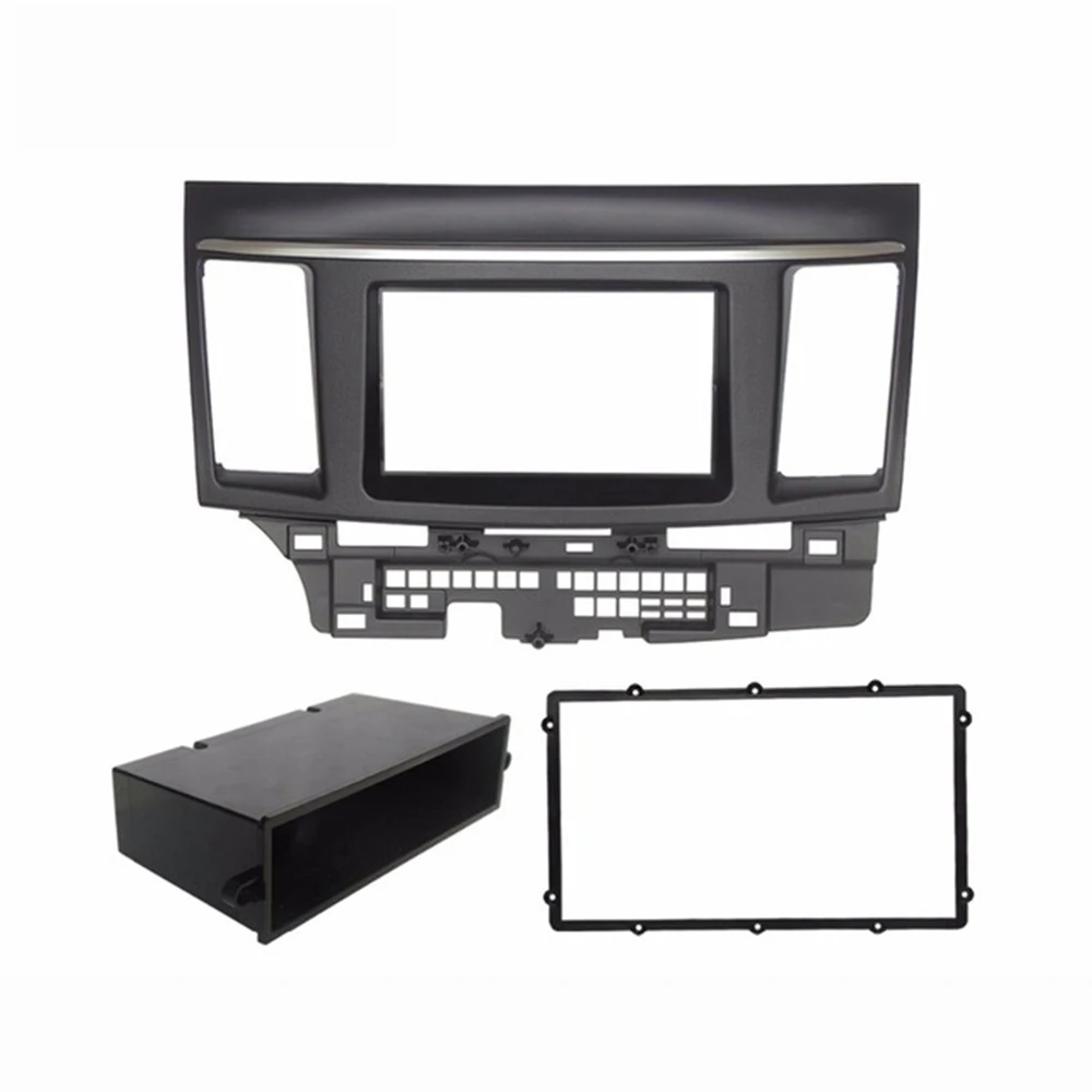 One Or Double Din Radio Fascia for MITSUBISHI LANCER FORTIS DVD Stereo Panel Dash Mounting Installation Trim Kit Face Frame | Автомобили и