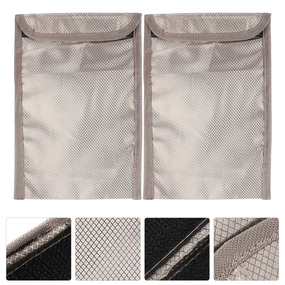 

2pcs Anti-Radiation Bags Signal Blocking Pouches Cell Phone Shielding Pouches