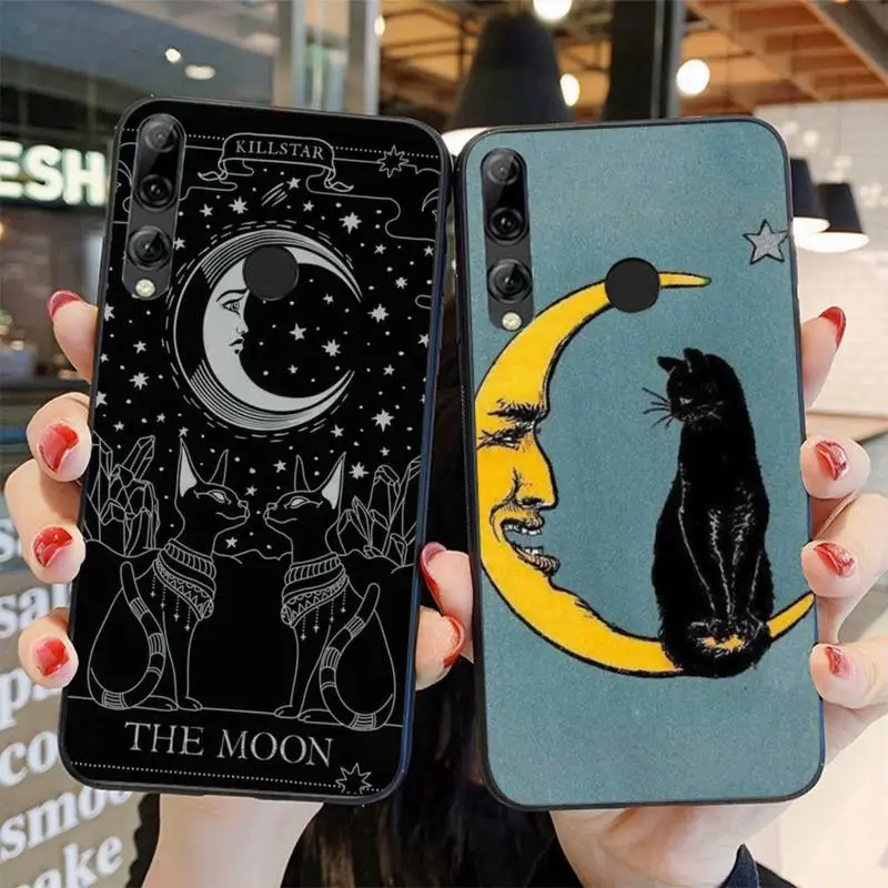 

Witches Moon Tarot Mystery Totem Phone Case For Huawei Honor 8X 9 10 20 Lite 7A 7C 10i 9X Play 8C 9XPro