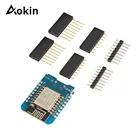 Aokin ESP8266 ESP-12 ESP12 ESP-12E модуль для Wemos D1 Mini WiFi макетная плата Micro на основе ESP-8266EX 11 Digital Pin