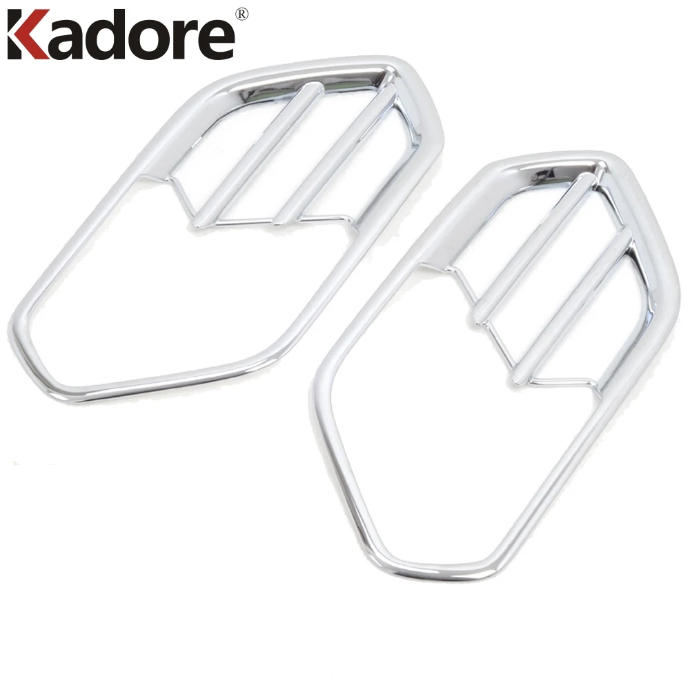 2 шт. хромированные передние противотуманные фасветильник для Ford Escape Kuga 2017 2018 2019