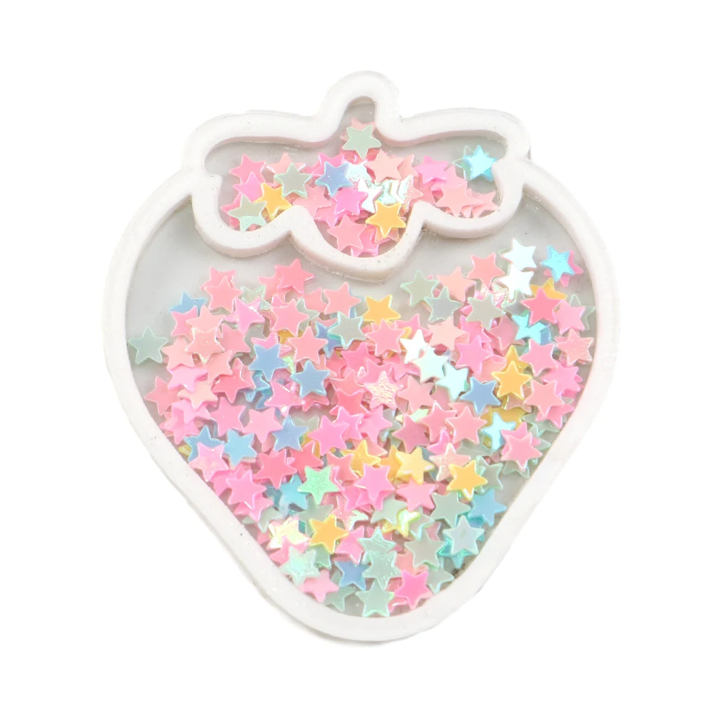 David accessories 5 шт. фруктовые конфеты рыбные блестки жидкий акриловый песок чехол для