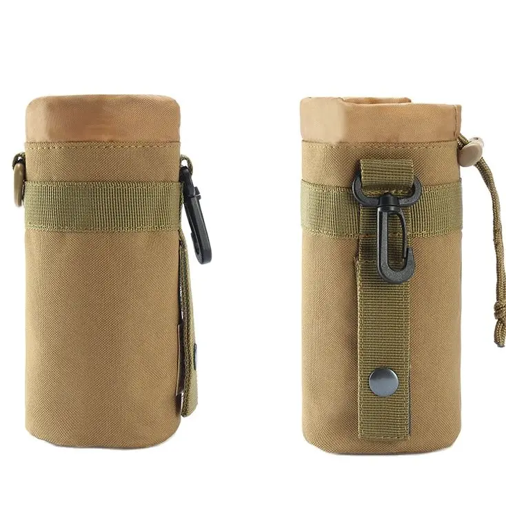 Camouflage Printed Cup Cover Outdoor Travel Mountaineering Portable Cup Cover Multifunctional Kettle Protective Cover