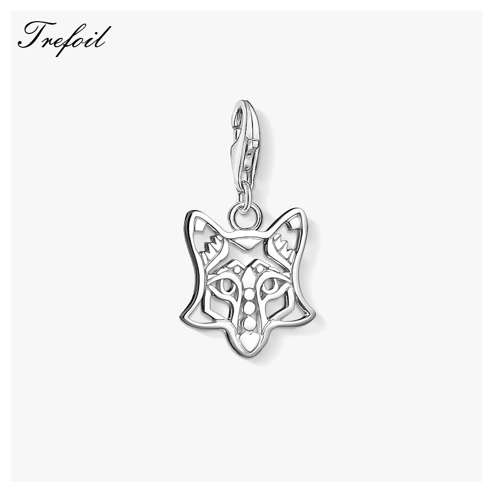 

Женский кулон «Лиса» из серебра 925 пробы, на браслет и ожерелье