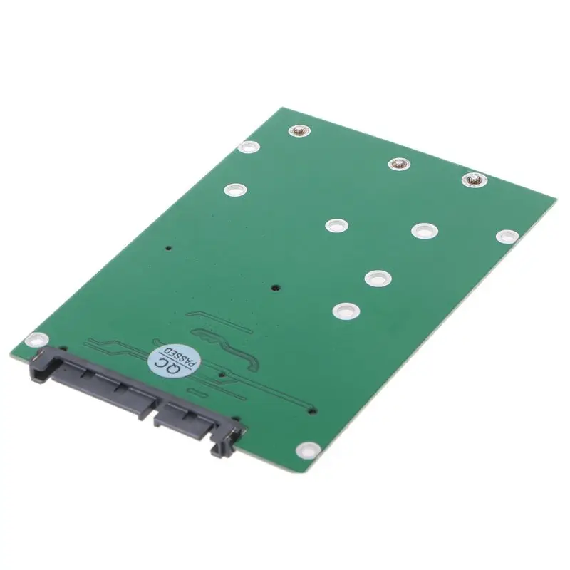 

mSATA & M.2 (B-Key NGFF) 2in1 Sized Multiple SSD to SATA 3 III Adapter Converter