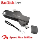 USB-флеш-накопитель SanDisk OTG для iPhoneType C, 64128256 ГБ