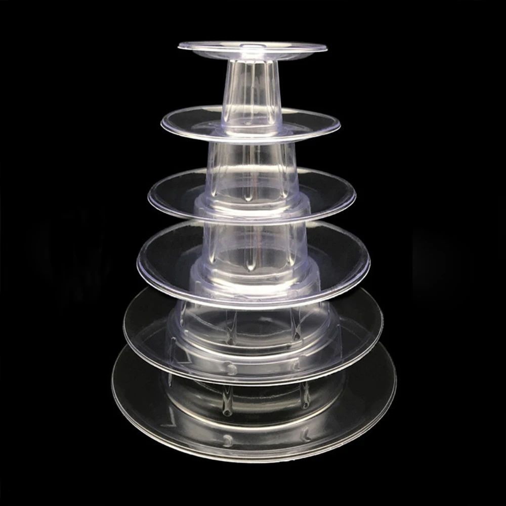 

For Bakeware Tray Wedding Decorating Cake Tools Tower 6-tiers Display Stand
