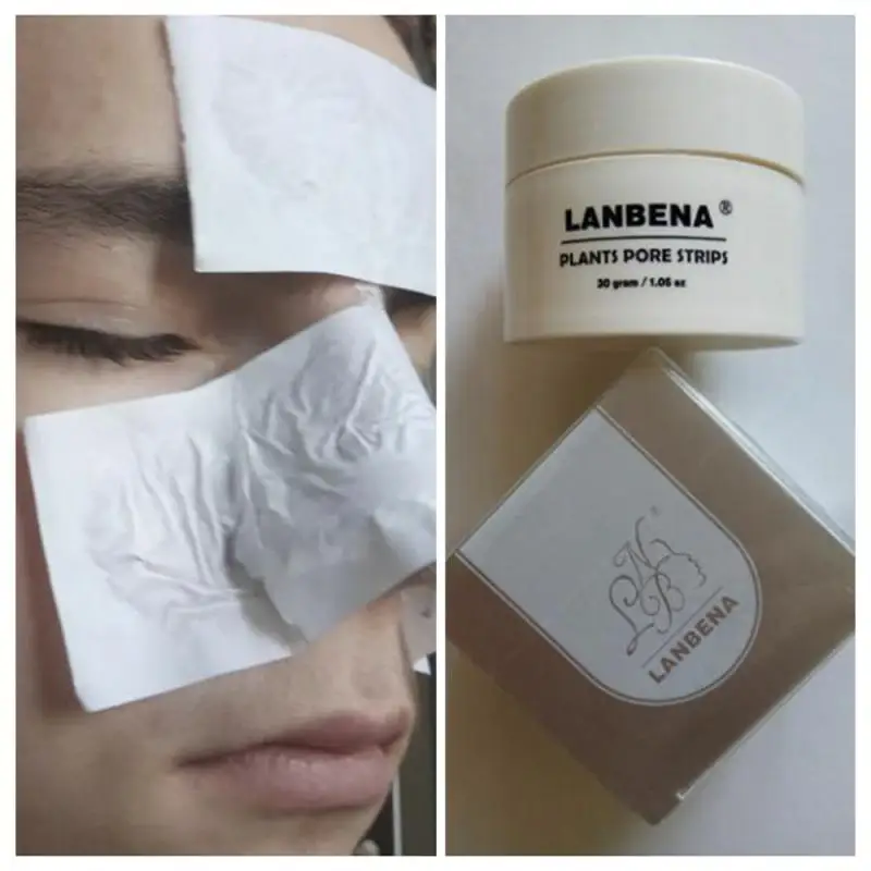 

LANBENA New Style Blackhead Remover Nose Mask Pore Strip Black Mask Peeling Acne Treatment Skin Deep Cleansing Skin Care TSLM1