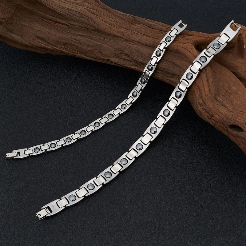 

Charm 10mm Tungsten Steel Chain Bracelets for Men Women Jewelry High Quality CNC Inlaid Cubic Zirconia Couple Bangles Wristband