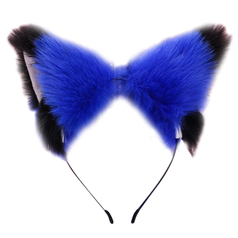 

Plush Animal Ears Hairpins Cosplay Anime Hair Hoop Clips Party Costume Headwear Decorations
