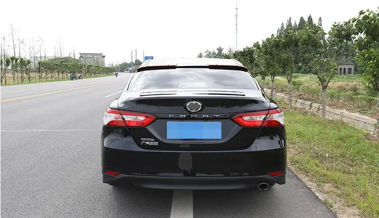 Спойлер на крышу для TOYOTA Camry 2018-2019 спойлер высокого качества ABS Материал заднее
