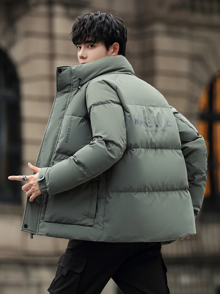 Мужская куртка на утином пуху новый стиль модное и красивое Брендовое