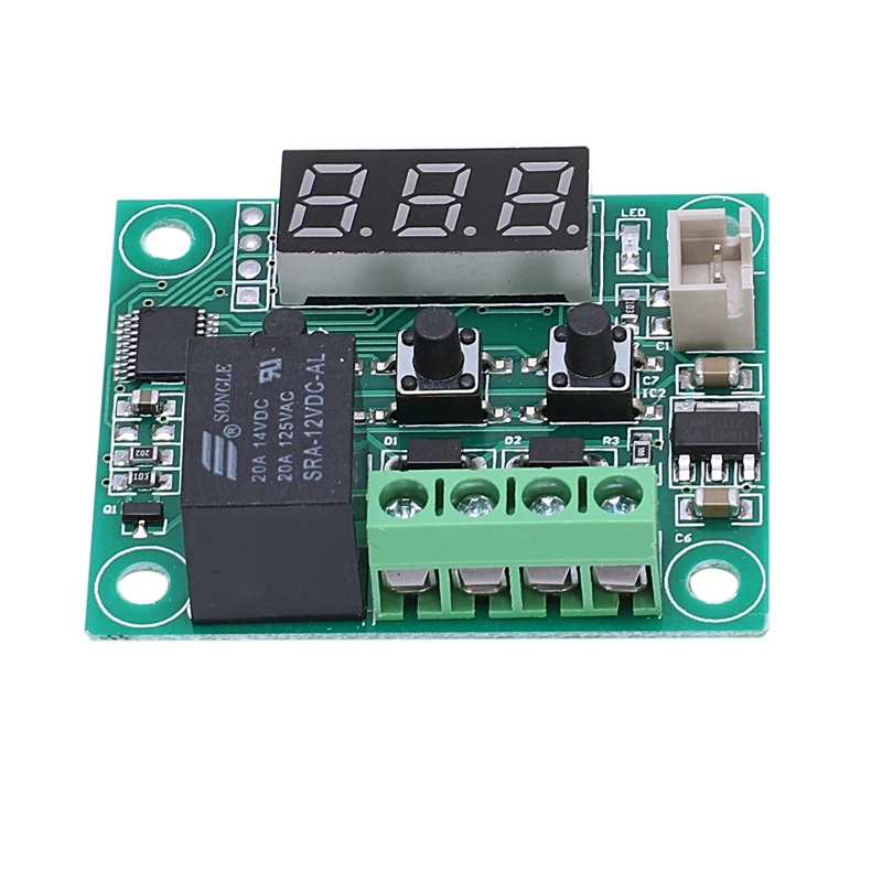 2 шт. 12 В DC цифровой контроль температуры Лер плата микро термостат 50 110 °C