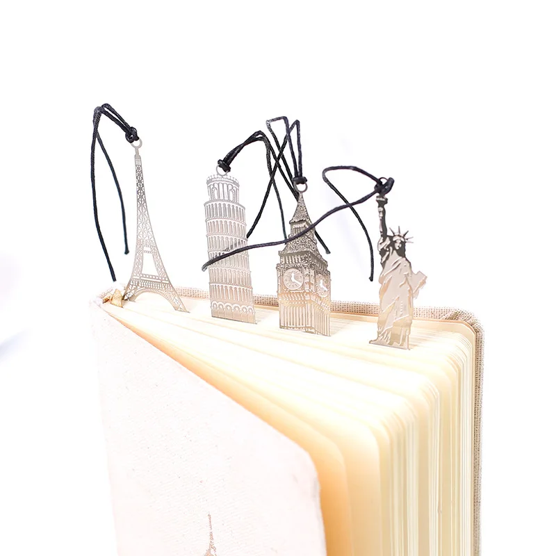 2018 Новое поступление винтажная Эйфелева башня металлические закладки для книг