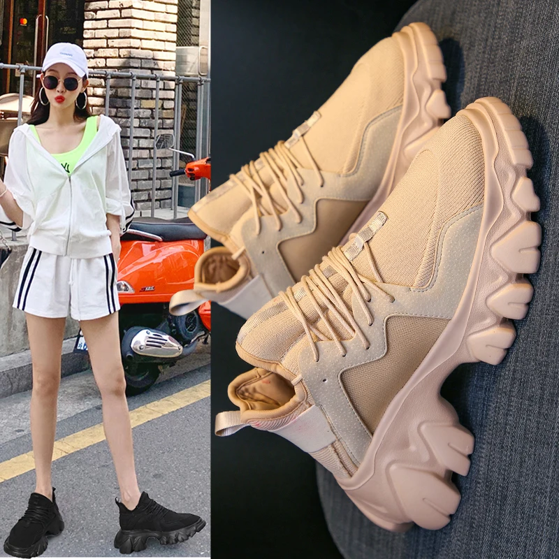 Женские кроссовки для бега Bjakin удобные дышащие с нескользящей подошвой 6 5 см