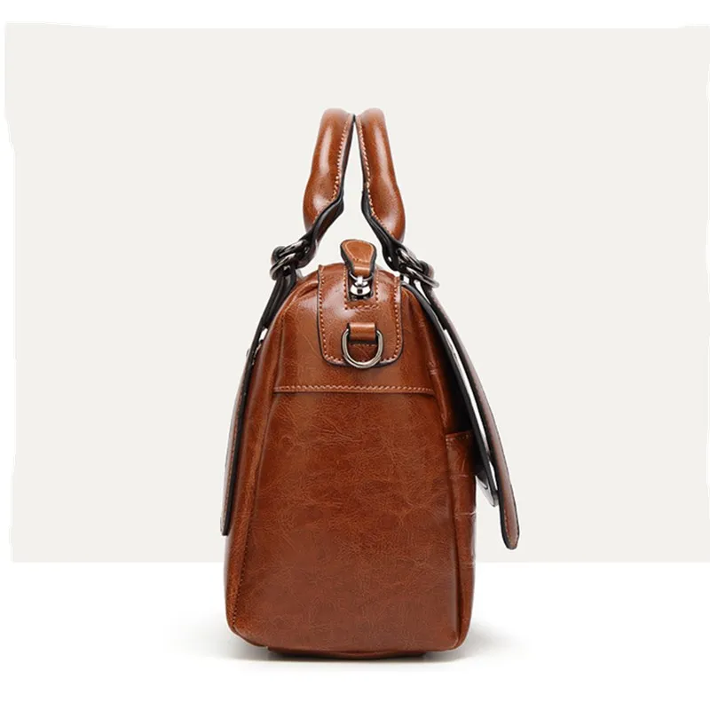 Женская сумка-тоут из натуральной кожи с крокодиловым узором | Багаж и сумки