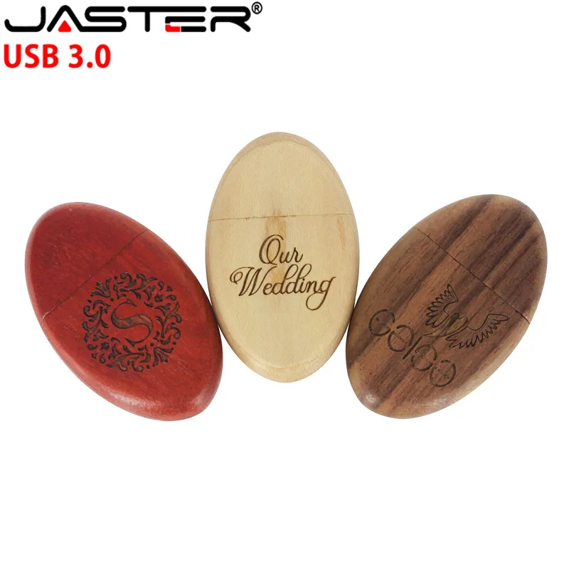 JASTER USB 3 0 под заказ логотип деревянное Сердце Usb 2 карта памяти Флеш накопитель 8 ГБ
