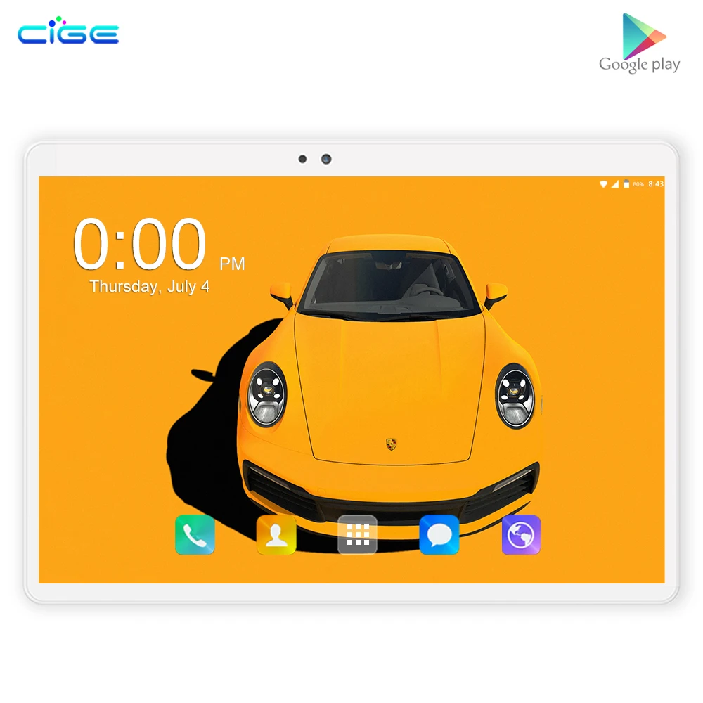 

Планшет CIGE, 10 дюймов, Восьмиядерный процессор, 6 ГБ ОЗУ, 64 Гб ПЗУ, экран 1280x800 IPS, две SIM-карты, Android 9,0, Wi-Fi, FM, GPS, для детей