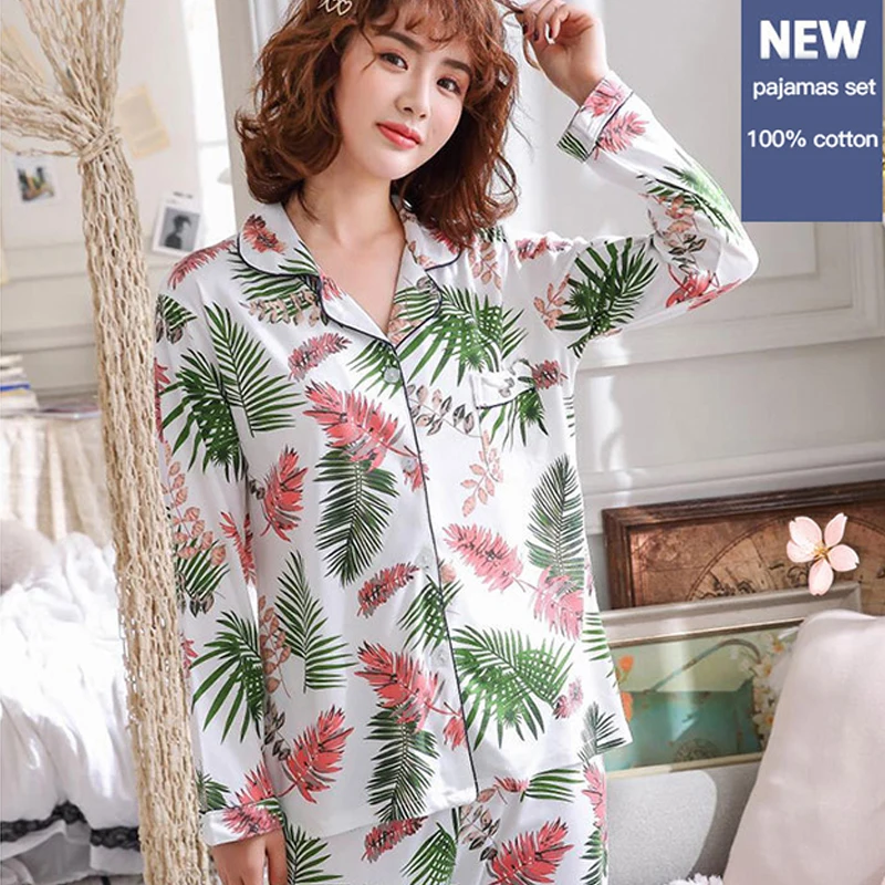 Женские пижамы пижама женская с V образным вырезом кружевная теплая длинным