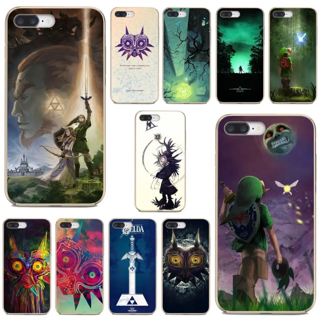 Мягкий силиконовый чехол из ТПУ Legend-of-zeldas-маджора-маска для Xiaomi mi Redmi Note 3 4 4X 5 6 7 8 8t 9
