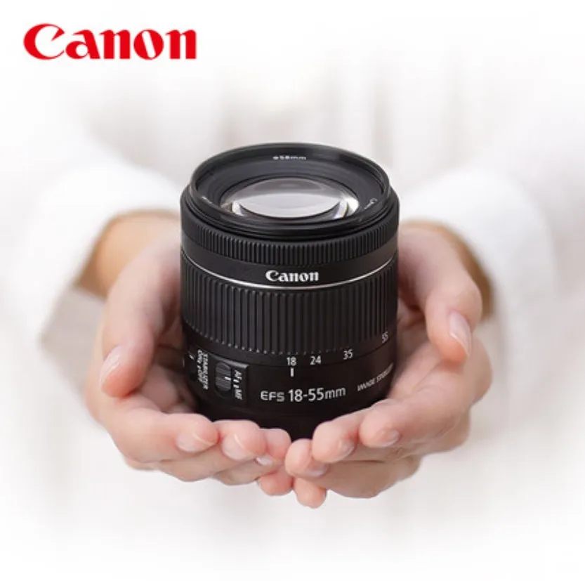 Canon 18-55 объектив EF-S18-55mm f/4-5 6 IS STM Объективы для 1200D 1300D 600D 750D 760D 70D 60D 77D 80D 90D 100D 200D T6 |