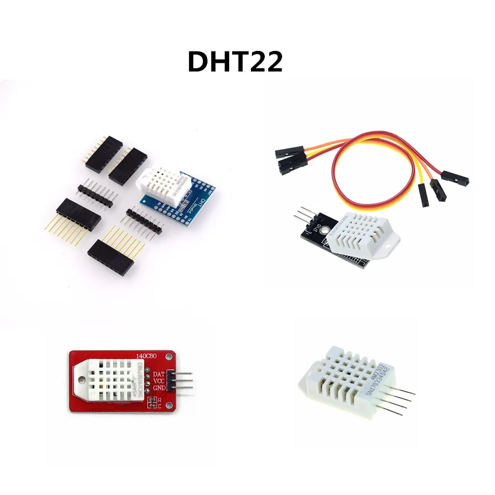 Цифровой датчик температуры и влажности DHT11 DHT22 AM2302 AM2301 AM2320 D1 модуль | Электронные