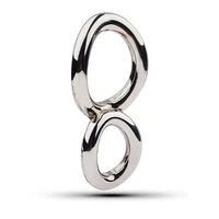 eight character arc metal cock rings male bondage scrotum stretcher delay ejaculation bdsm erotic sex toys for men sex shop 18