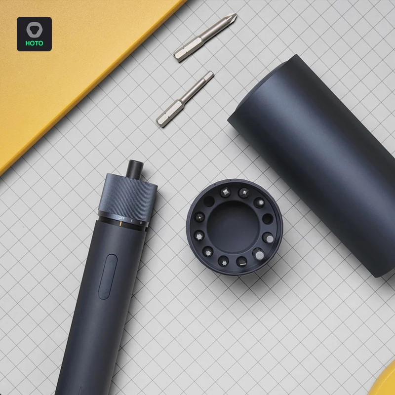 

Straight Handle Electric Screwdriver Kit 12 Long S2 Steel Bit 3 Gear 1500mah Rechargeable With Stroage Box Led Ring Light